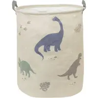 A Little Lovely Company Opbevaringskurv - 40x50 cm - Dino - - OneSize - Kurv
