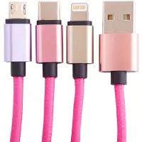 Squishmallows 3-in-1 Charging Cable Lola the Unicorn 1.2 m USB-C Micro
