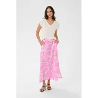 Kaffe Nederdel 'KAMarlo' beige / pink