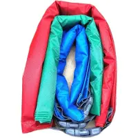 Lifeventure Ultralight Dry Bag Multipack, blå, grøn og rød