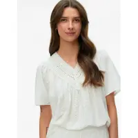 Vero Moda Bluse 'VMKARLA' hvid