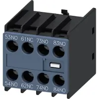 Siemens 3RH2911-1GA31 hjælpekontaktblok, 1 stk., 55 g, 51 mm, 44 mm, 60 mm