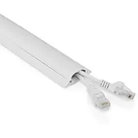 Nedis Cable Management | Duct | 1 pcs | Maximum cable thickness: 16 mm | PVC | White