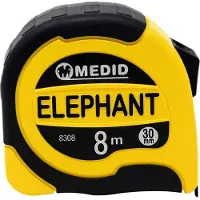 Medid Bi-material Elephant 8 M X 30 Mm Målebånd
