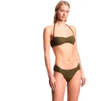 Emporio Armani Emporio Armanitil kvinder. EW003294_AF20247 Bikini seersucker med polstring grøn (XS), Badetøj, Polyester