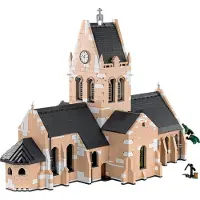 COBI Sainte-Mère-Église Church, Byggesten, 10 År, 2280 stk