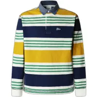 Pepe Jeans Pepe Jeanstil mænd. PM5400086 Polo Clive hvid (M), Casual, Bomuld, Lange ærmer
