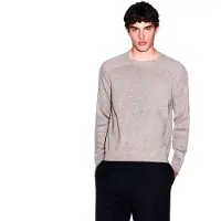 Armani Exchange A|X Armani Exchangetil mænd. XM002825AF10348O1003 Jersey Textur beige (XS), Casual, Bomuld