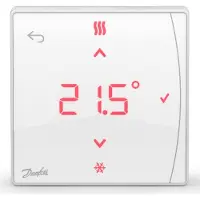 Danfoss Icon2 RT Trådløs Rumtermostat til Gulvvarmestyring