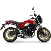 Gpr Exclusive M3 Black Titanium Kawasaki Z 650 Rs 24-25 Ikke-homologeret Fuldt Linjesystem