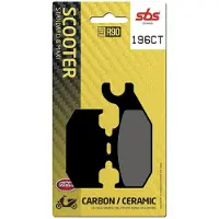 SBS Hi-tech Street 196ct Carbon Keramiske Bremseklodser
