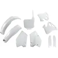 Ufo Honda Cr 125/250 1995-1997 Hokit095f-041 Fork Protectors & Plastikkit