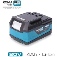 Koma Tools 20v 4a Batteri