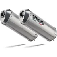 Gpr Exclusive Satinox Moto Guzzi Breva 750 03-09 Homologeret Slip On Lyddæmper