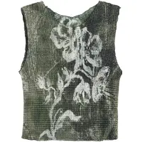 Desigual Shirts oliven / hvid
