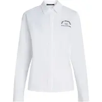 Karl Lagerfeld Bluse 'Rue St-Guillaume' hvid