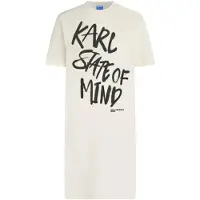 Karl lagerfeld JEANS Kjole sort / offwhite