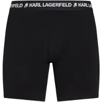 Karl Lagerfeld Boksershorts grå / sort