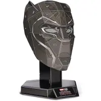 Spin Master 4D Build FDP FAP Marvel Black Panther Mask GML, Byggesæt, 12 År, 82 stk, 335,658 g
