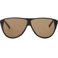 Karl Lagerfeld Solbriller ' ELONGATED LOGO ' sort