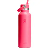 Hydroflask - Termoflaske - 21 Oz Standard Flex Straw Cap Popstar Pink til Unisex - Lyserød