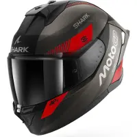 Shark Skwal Cup MotoGP Integralhjelm Mat/Sort/antracit/Rød XL