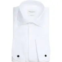 Profuomo Tuxedo Skjorte Dobbelt Manchet Hvid måle