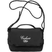 Carhartt WIP - Sadeltasker - Travon Shoulder Bag Black Wax til UnisexNylon - Sort
