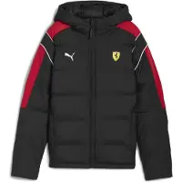 Puma Scuderia Ferrari Sportswear MT7 Puffer Jacket Youth, Clothing, Black, 11-12Y