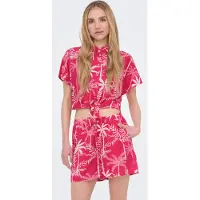 ONLY Bluse 'ONLJakiri' hindbær / offwhite