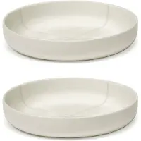 Serax Zuma dyb tallerken S Ø20,5 cm 2-pak Salt