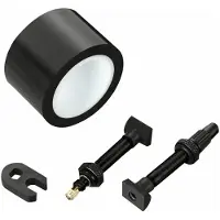 Zipp Tubeless-kit-tape/2 Universelle Ventiler 60 Mm/1 Ventilkerne-nøgle 26 Mm