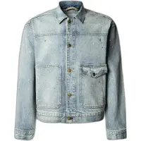 Pepe Jeans Pepe Jeanstil mænd. PM4027278 Milo jakke blå (L), Casual, Bomuld, Denim