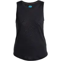 Icebreaker - Vandretøj dame - Women Merino 125 Cool-Lite Sphere III Tank Black til UnisexUld - Størrelse XS - Sort