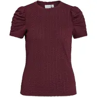 Vila Bluse 'VIANINE' purpur
