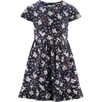 Happy girls Kjole navy / pink / rød