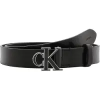 Calvin Klein Bælte sort / sølv