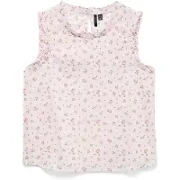 Vero Moda Bluse 'VMTRINE' grøn / lyserød / pastelpink