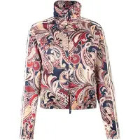 Adidas Originals Liberty London Firebird Satin Sweatshirt Med Lynlås