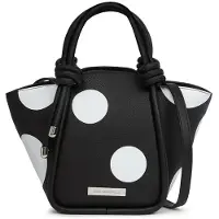 Karl Lagerfeld Håndtaske 'Ikon' sort / hvid