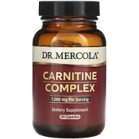 Dr. Mercola , Carnitine Kompleks, 1.000 mg, 60 Kapsler (500 mg per Kapsel)