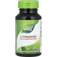Nature'S Way , L-Theanine, 60 Vegan Capsules (100 mg per Capsule)