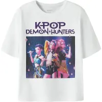 Name it Bluser & t-shirts 'NKFMARA KPOP' mørkeblå / mørkelilla / hvid