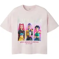 Name it Bluser & t-shirts 'NKFMaja Kpop' gul / lilla / pink / rosé