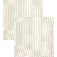 Cam Cam Stofbleer - 70x70 cm - 2-pak - Classic Stripes Camel - - OneSize - Stofble