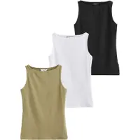 Next Overdel khaki / sort / hvid