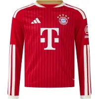 Adidas Funktionsskjorte 'FC Bayern München Home 26/27' rød / mørkerød / hvid