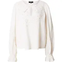 Monari Bluse lysebeige / sølv