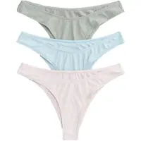 The Set Bikinitrusse lyseblå / pastelgrøn / lyserød