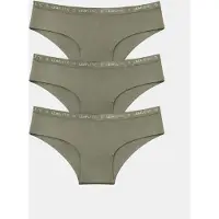 LEAFLETIC Panty 'Mid Rise Hipsters/Brief' grøn